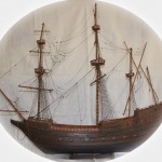 Lot Number 75. A Model Galleon.