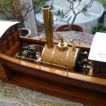 Starboard View Of Steam Plant