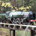Scottish Model Engineering Trust's raised track