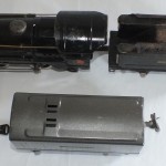 Unrestored black 259 and gunmetal tender