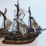 Galleon three as received